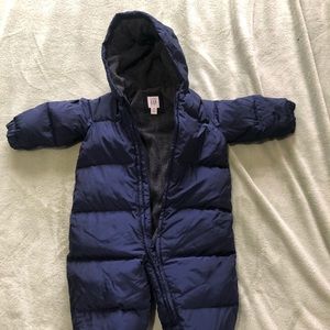 Gap baby snowsuit